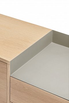 Комод Valley с металической столешницей